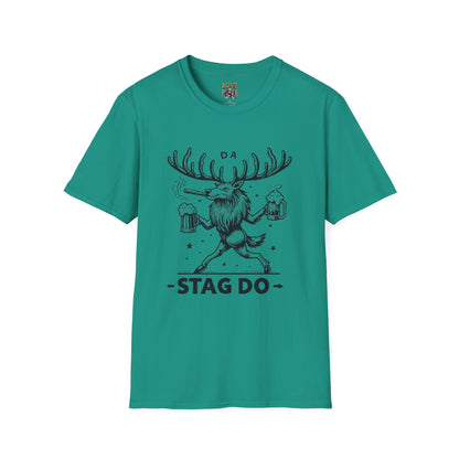 T-Shirt for Stag Do - Personalized Bachelor Party Crew Tees, Groomsmen Celebration Outfit, Unique Groom Gift