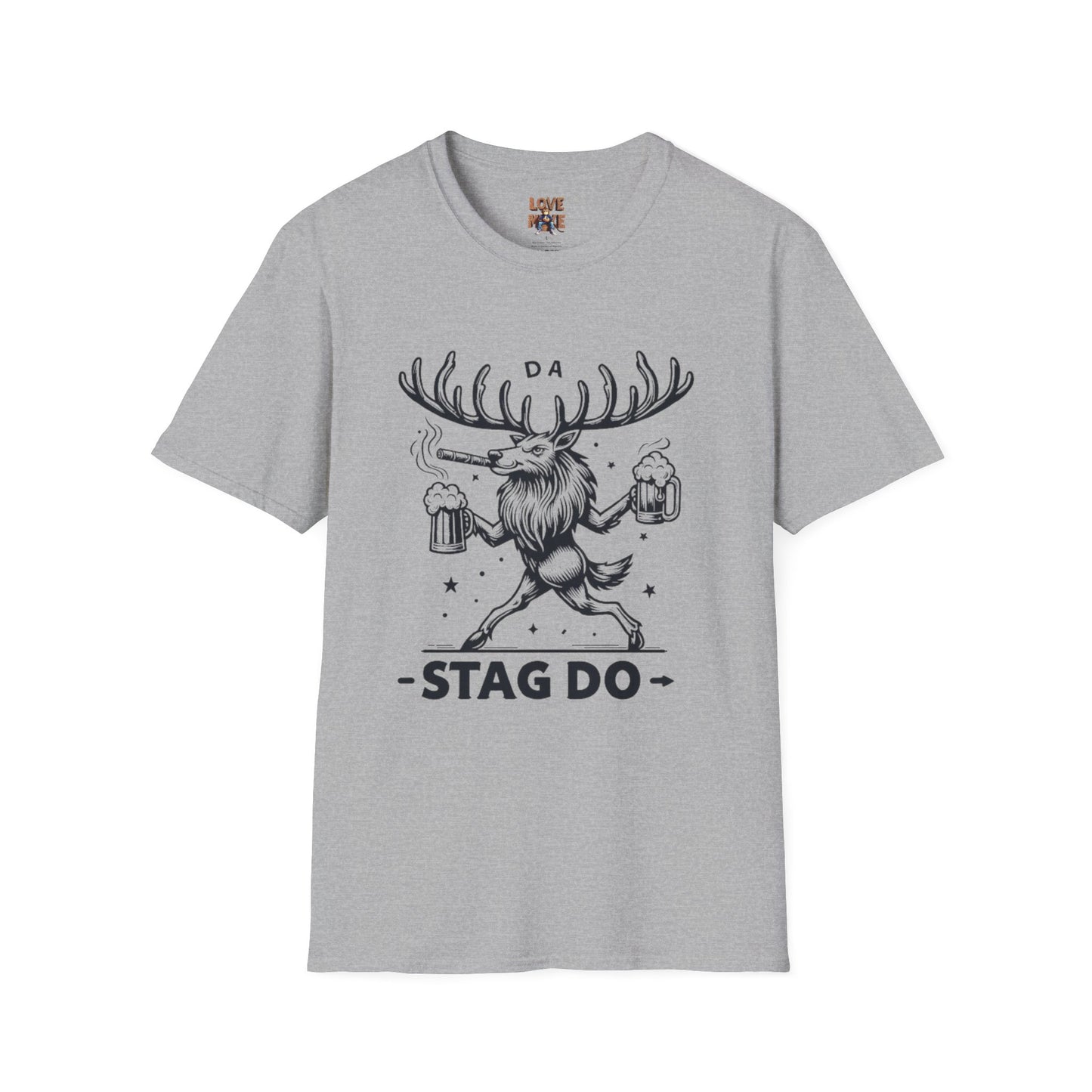 T-Shirt for Stag Do - Personalized Bachelor Party Crew Tees, Groomsmen Celebration Outfit, Unique Groom Gift