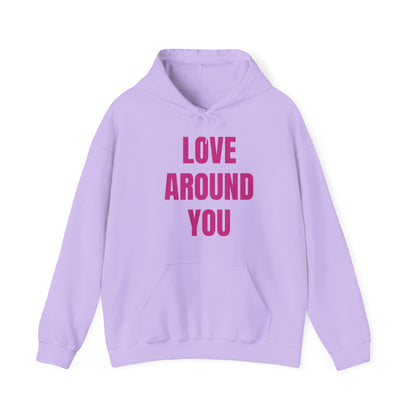 Love Around You - Unisex Heavy Blend™ Hooded Sweatshirt