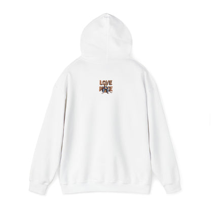Hoodie Love Monkey Design, Cool Surfer Style Tee, Perfect for Beach Days, Great Gift for Surf Lovers