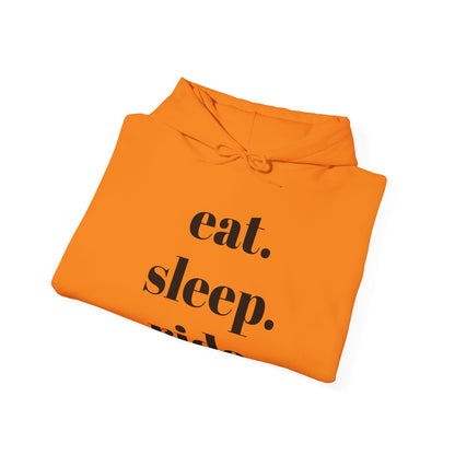 eat. sleep. ride. - Hooded Sweatshirt