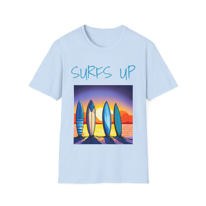 Surfs Up - Softstyle T-Shirt