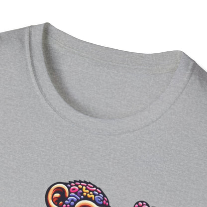 T-Shirt Love Monkey - Cool & Stylish Unisex Softstyle Tee for Casual Wear, Perfect Gift for Friends and Family