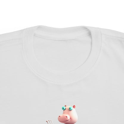 Pink Hippo Toddler's Fine Jersey Tee