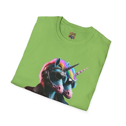 Space Unicorn Alien Bounty Hunter T Shirt - Out of This World Design for Sci-Fi Enthusiasts - Ideal Geek Gift