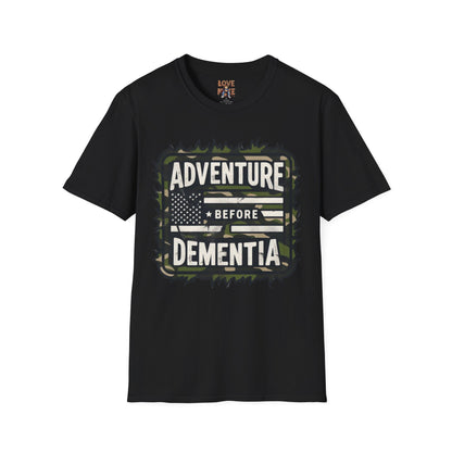 Adventure Before Dementia T-Shirt, Funny Retirement Tee, Travel Enthusiast Gift, Unique Present for Seniors
