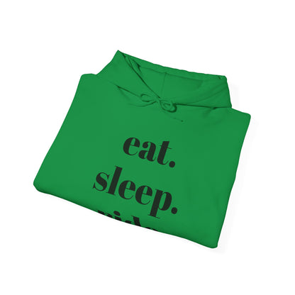 eat. sleep. ride. - Hooded Sweatshirt