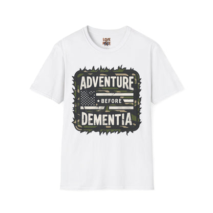 Adventure Before Dementia T-Shirt, Funny Retirement Tee, Travel Enthusiast Gift, Unique Present for Seniors
