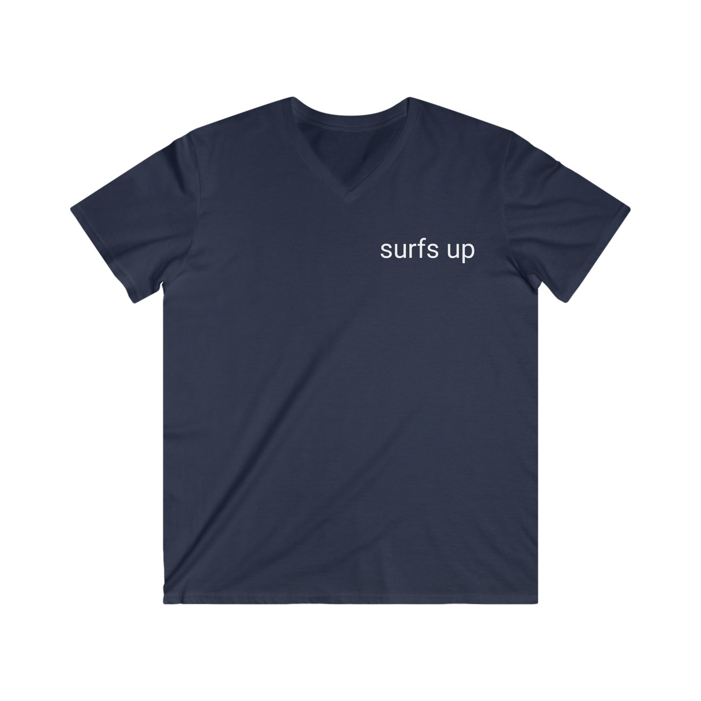 Surfing T-Shirt Surfs Up - Unisex Softstyle Tee, Perfect for Beach Lovers & Water Sports Enthusiasts, Great Gift Idea