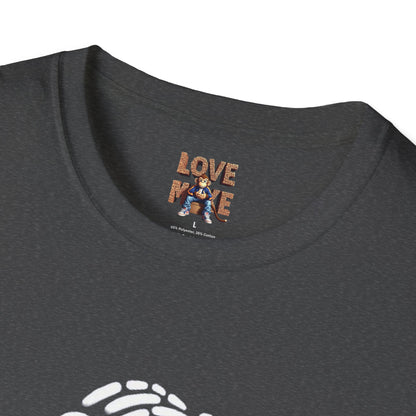 Designer Love Monkey T-Shirt - Fun Graphic Animal Top, Ideal for Casual Outfits, Designer Shirt
