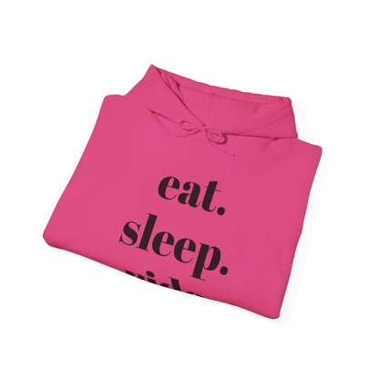 eat. sleep. ride. - Hooded Sweatshirt
