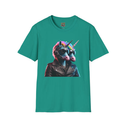 Space Unicorn Alien Bounty Hunter T Shirt - Out of This World Design for Sci-Fi Enthusiasts - Ideal Geek Gift