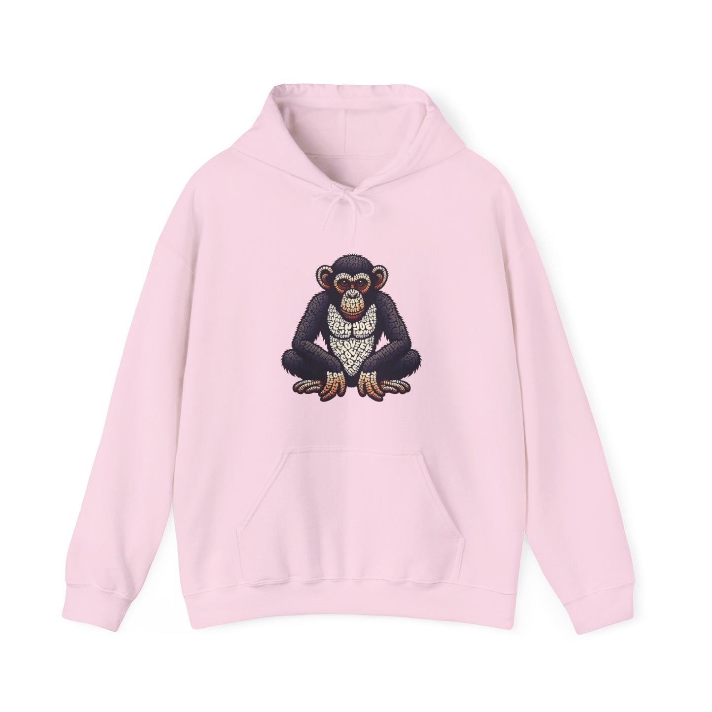Designer Love Monkey Hoodie - Cool Graphic Animal Top, Ideal for Casual Outfits, Designer Hoodie