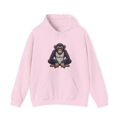 Designer Love Monkey Hoodie - Cool Graphic Animal Top, Ideal for Casual Outfits, Designer Hoodie