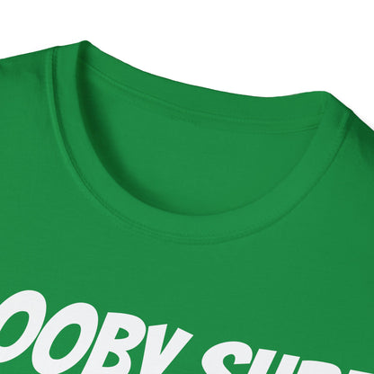 Surfing T-Shirt Scooby Surf - Unisex Softstyle Tee, Perfect for Beach Lovers & Water Sports Enthusiasts, Great Gift Idea