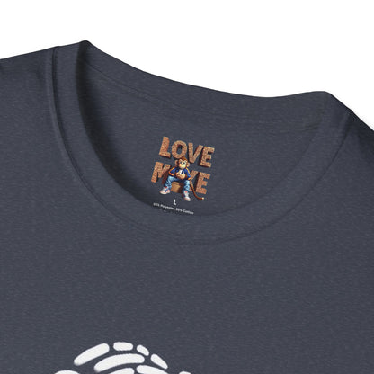 Designer Love Monkey T-Shirt - Fun Graphic Animal Top, Ideal for Casual Outfits, Designer Shirt