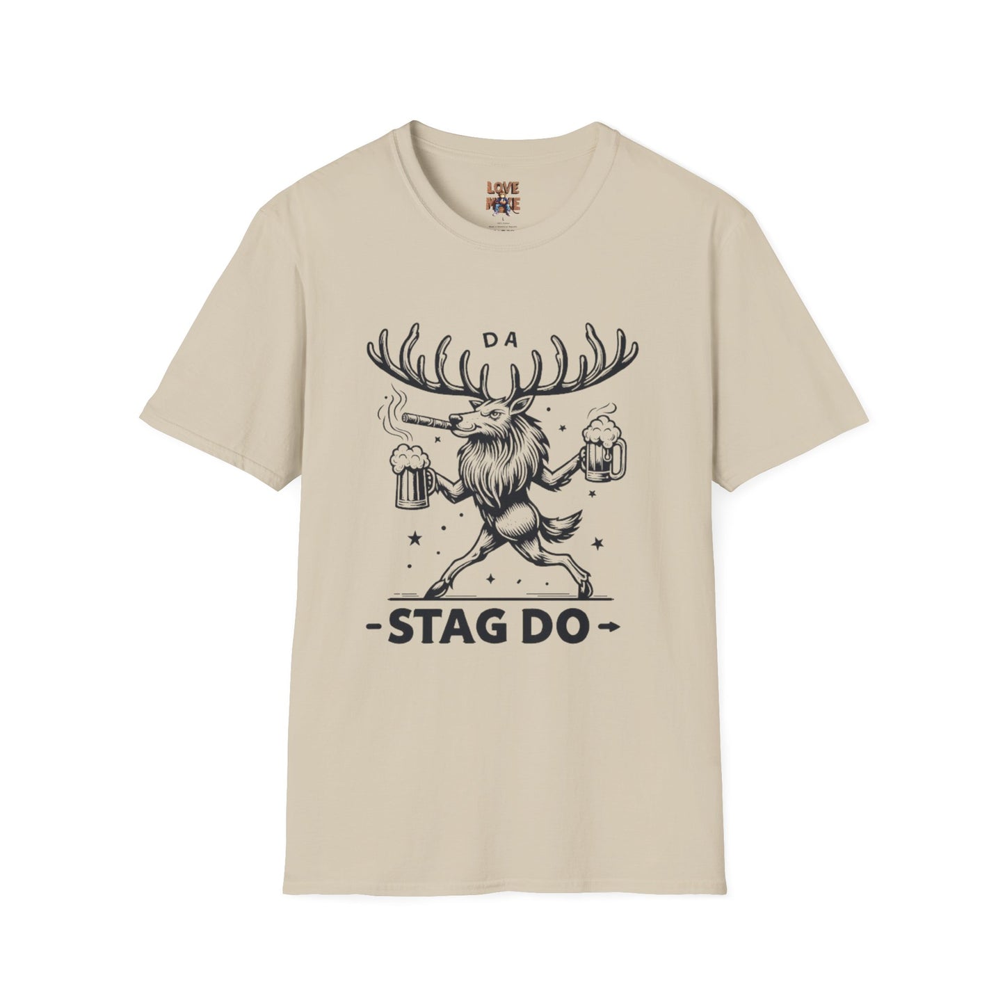 T-Shirt for Stag Do - Personalized Bachelor Party Crew Tees, Groomsmen Celebration Outfit, Unique Groom Gift