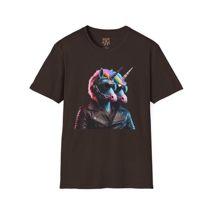 Space Unicorn Alien Bounty Hunter T Shirt - Out of This World Design for Sci-Fi Enthusiasts - Ideal Geek Gift