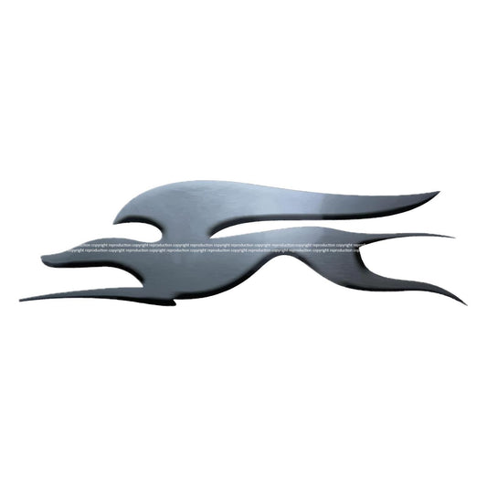 LAIKA Grey Shaded Motorhome Logo sticker decal camper caravan (Reproduction)