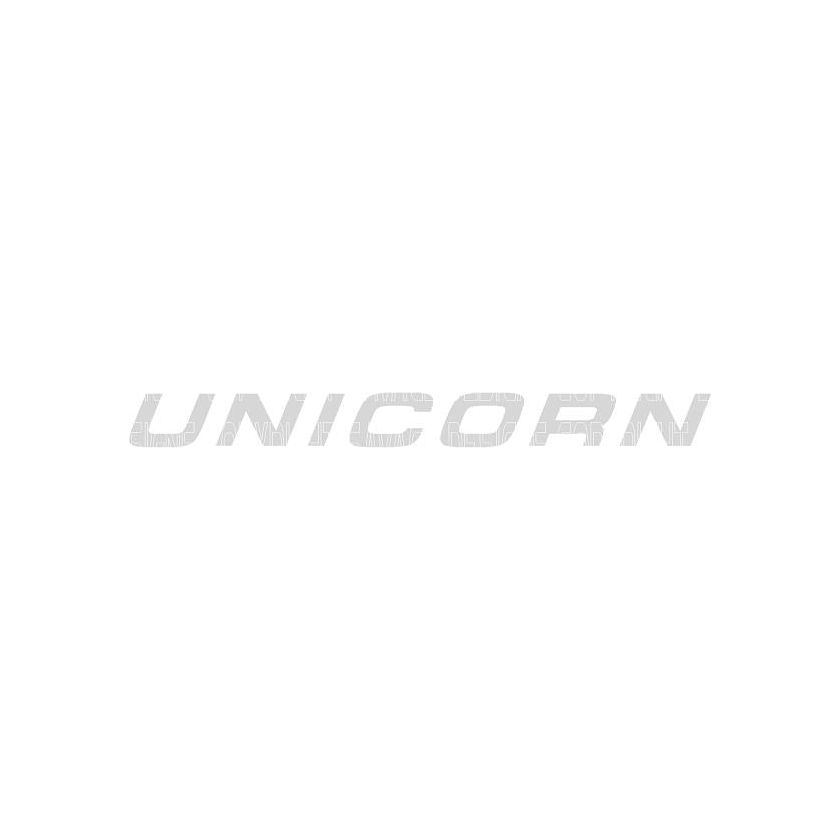 1 x Bailey unicorn in grey / Caravan Decal/Stickers  / Any Size or colour avail