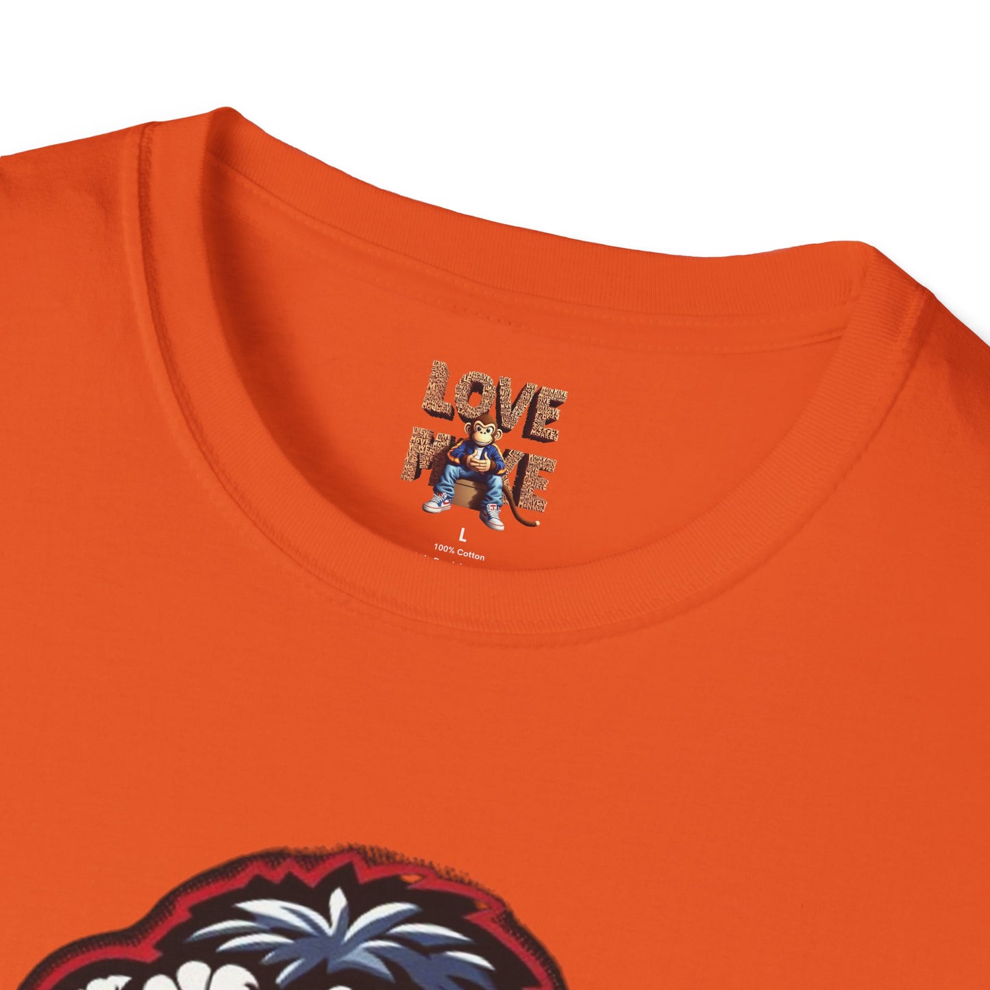 Love Monkey T-shirt, Trendy & Stylish Graphic Tee, Ideal for Everyday Wear, Fun Gift for All Ages