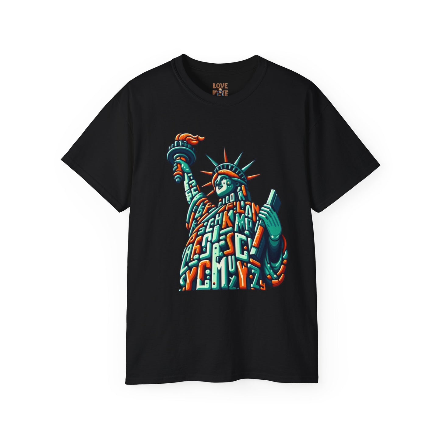 Retro 1970s Statue of Liberty Tee - Unisex Casual Wear T-Shirt - Iconic American Landmark Gift for All Ages