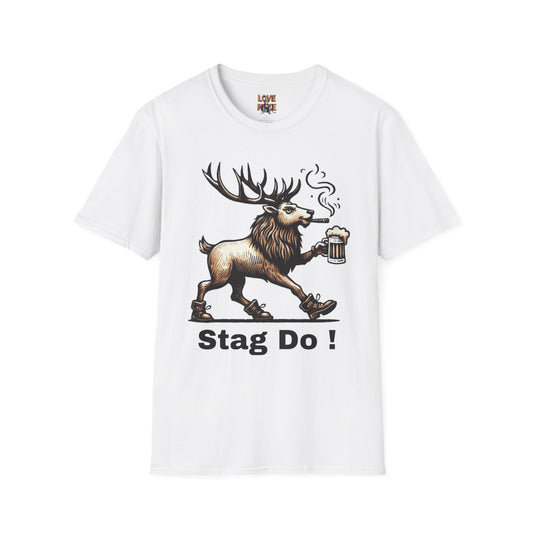 Stag Do T-Shirt - Customizable Bachelor Party Tee, Fun Groomsmen T Shirt Outfit, Perfect Gift for Groom-to-be