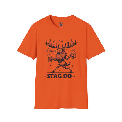 T-Shirt for Stag Do - Personalized Bachelor Party Crew Tees, Groomsmen Celebration Outfit, Unique Groom Gift