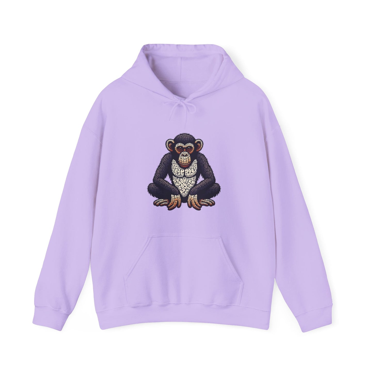 Designer Love Monkey Hoodie - Cool Graphic Animal Top, Ideal for Casual Outfits, Designer Hoodie