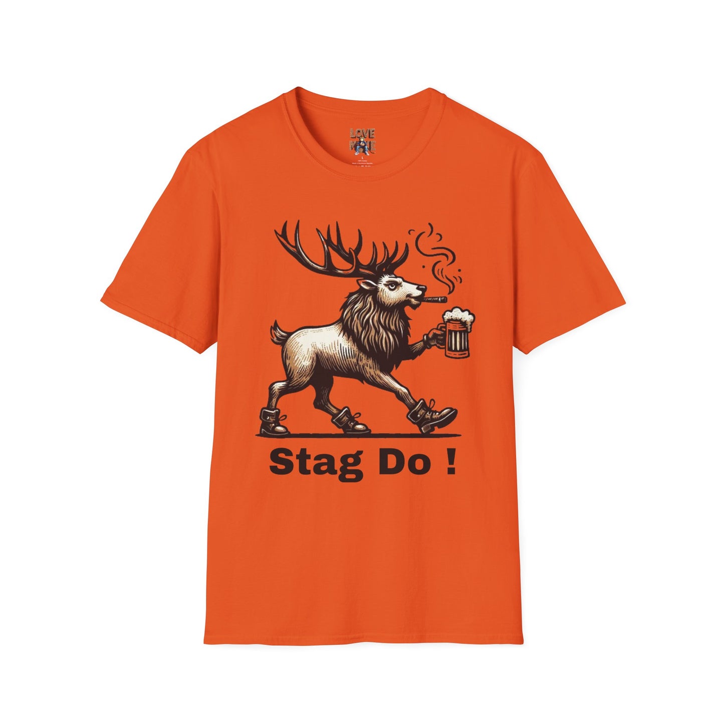Stag Do T-Shirt - Customizable Bachelor Party Tee, Fun Groomsmen T Shirt Outfit, Perfect Gift for Groom-to-be