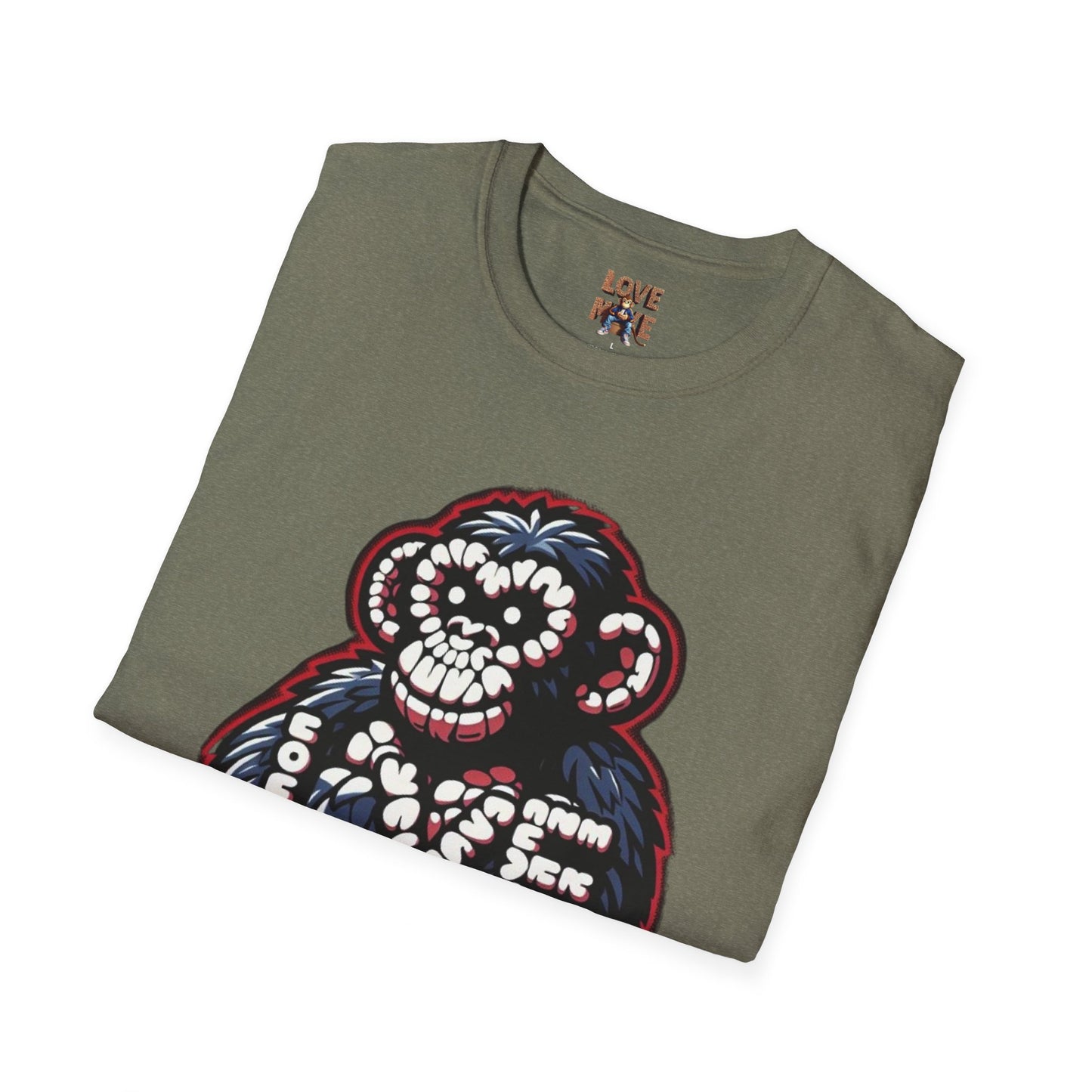 Love Monkey T-shirt, Trendy & Stylish Graphic Tee, Ideal for Everyday Wear, Fun Gift for All Ages