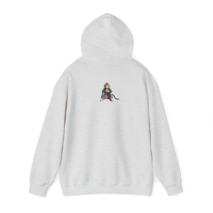 Designer Love Monkey Hoodie - Cool Graphic Animal Top, Ideal for Casual Outfits, Designer Hoodie Active