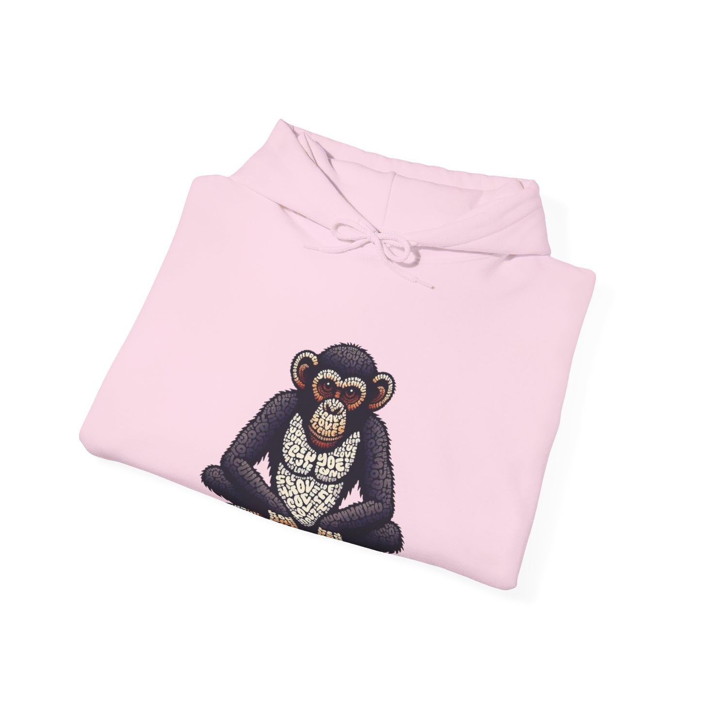 Designer Love Monkey Hoodie - Cool Graphic Animal Top, Ideal for Casual Outfits, Designer Hoodie