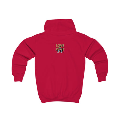 Kids Hoodie Love Monkey Design - Cozy & Fun Outerwear for Playtime - Perfect Birthday or Holiday Gift