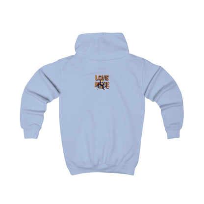 Kids Hoodie Love Monkey Design - Cozy & Fun Outerwear for Playtime - Perfect Birthday or Holiday Gift