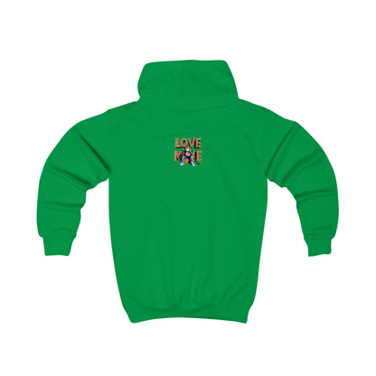 Kids Hoodie Love Monkey Design - Cozy & Fun Outerwear for Playtime - Perfect Birthday or Holiday Gift