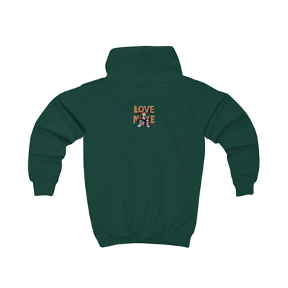 Kids Hoodie Love Monkey Design - Cozy & Fun Outerwear for Playtime - Perfect Birthday or Holiday Gift
