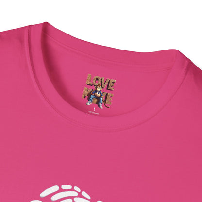 Designer Love Monkey T-Shirt - Fun Graphic Animal Top, Ideal for Casual Outfits, Designer Shirt