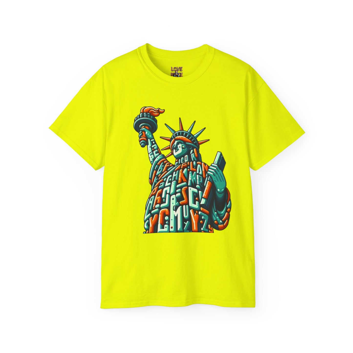 Retro 1970s Statue of Liberty Tee - Unisex Casual Wear T-Shirt - Iconic American Landmark Gift for All Ages
