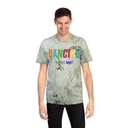 Dancing , "Hit that beat!" Color Blast T-Shirt
