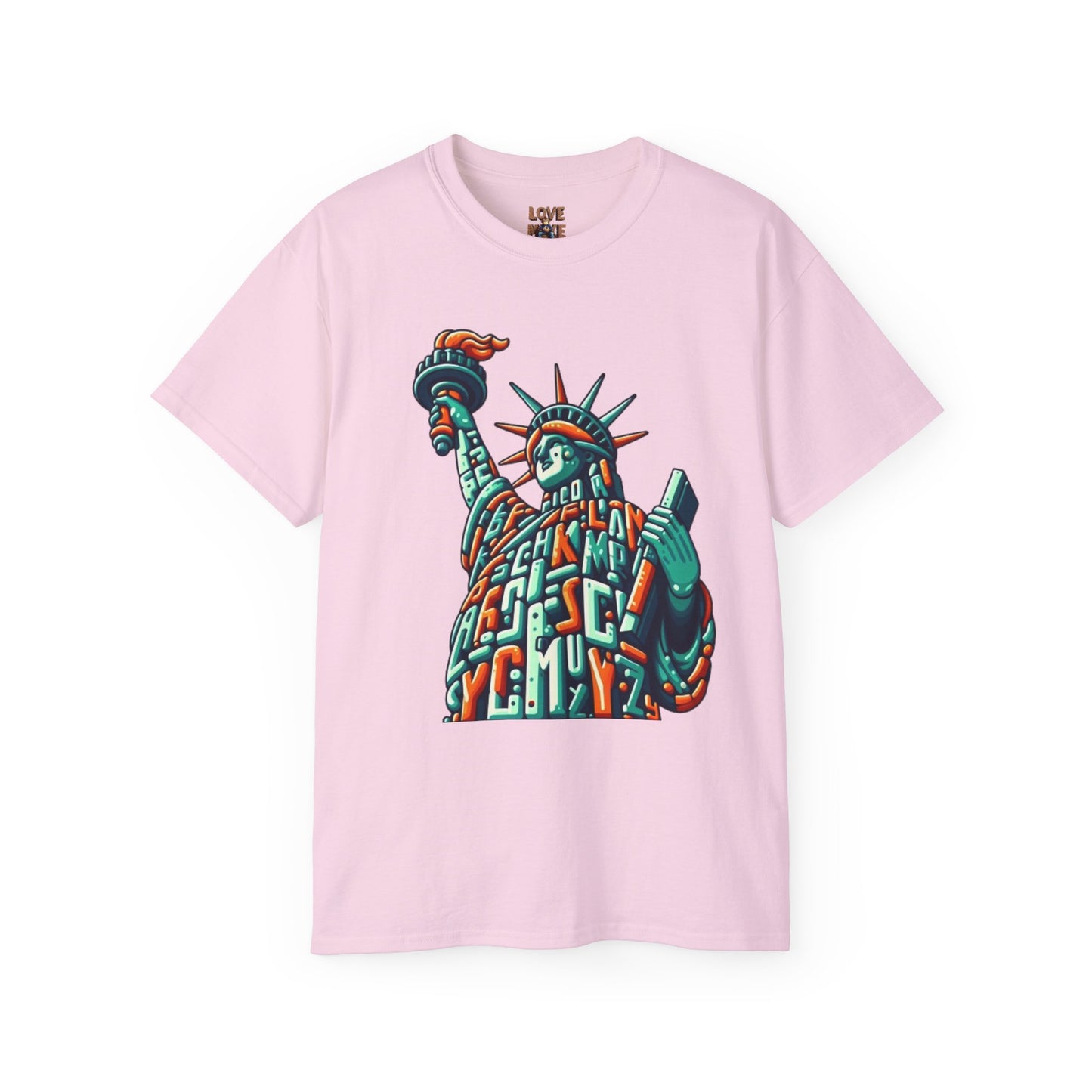 Retro 1970s Statue of Liberty Tee - Unisex Casual Wear T-Shirt - Iconic American Landmark Gift for All Ages