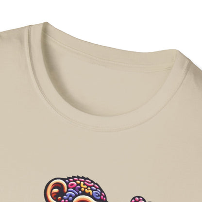 T-Shirt Love Monkey - Cool & Stylish Unisex Softstyle Tee for Casual Wear, Perfect Gift for Friends and Family
