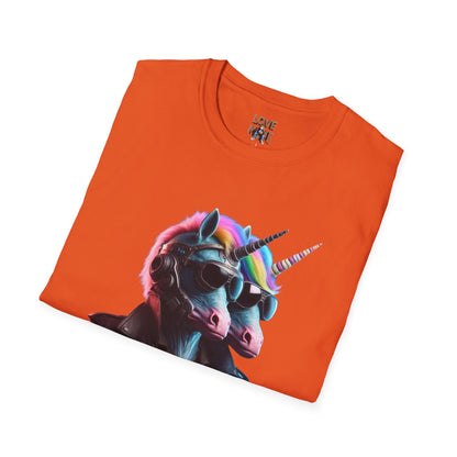 Space Unicorn Alien Bounty Hunter T Shirt - Out of This World Design for Sci-Fi Enthusiasts - Ideal Geek Gift
