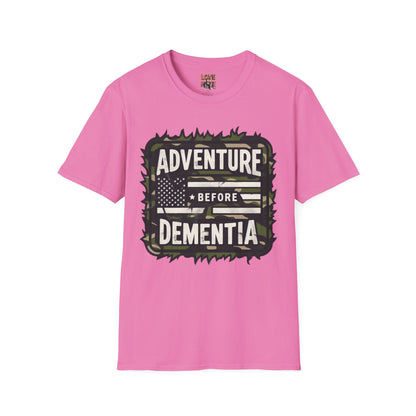 Adventure Before Dementia T-Shirt, Funny Retirement Tee, Travel Enthusiast Gift, Unique Present for Seniors