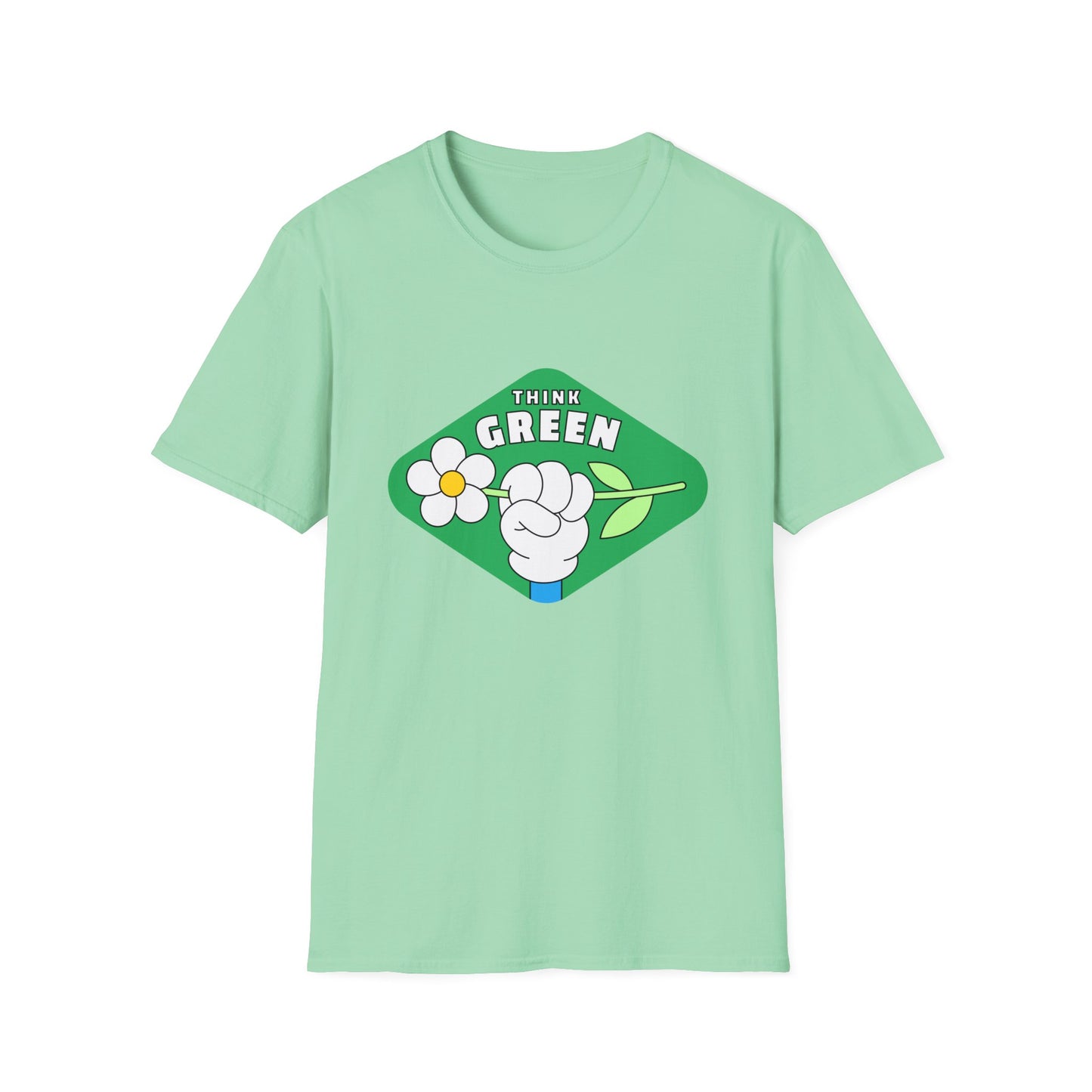 Think Green - T-Shirt - Environmentally Friendly Message