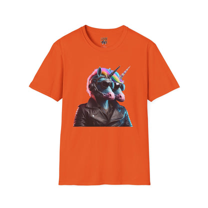 Space Unicorn Alien Bounty Hunter T Shirt - Out of This World Design for Sci-Fi Enthusiasts - Ideal Geek Gift