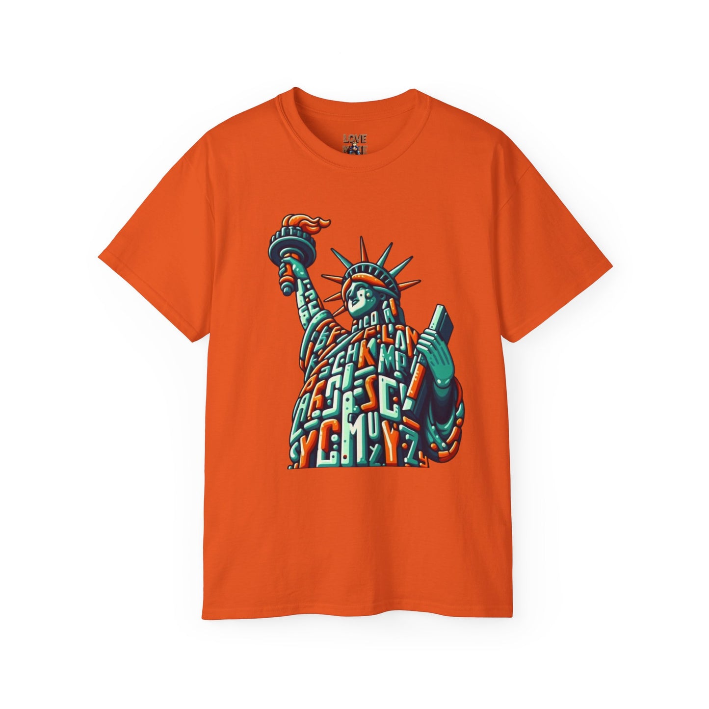 Retro 1970s Statue of Liberty Tee - Unisex Casual Wear T-Shirt - Iconic American Landmark Gift for All Ages