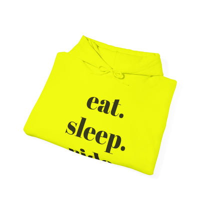 eat. sleep. ride. - Hooded Sweatshirt