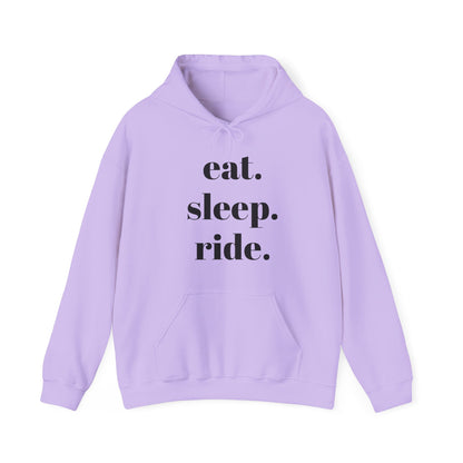 eat. sleep. ride. - Hooded Sweatshirt
