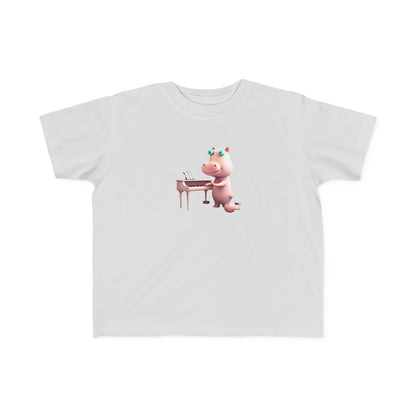 Pink Hippo Toddler's Fine Jersey Tee